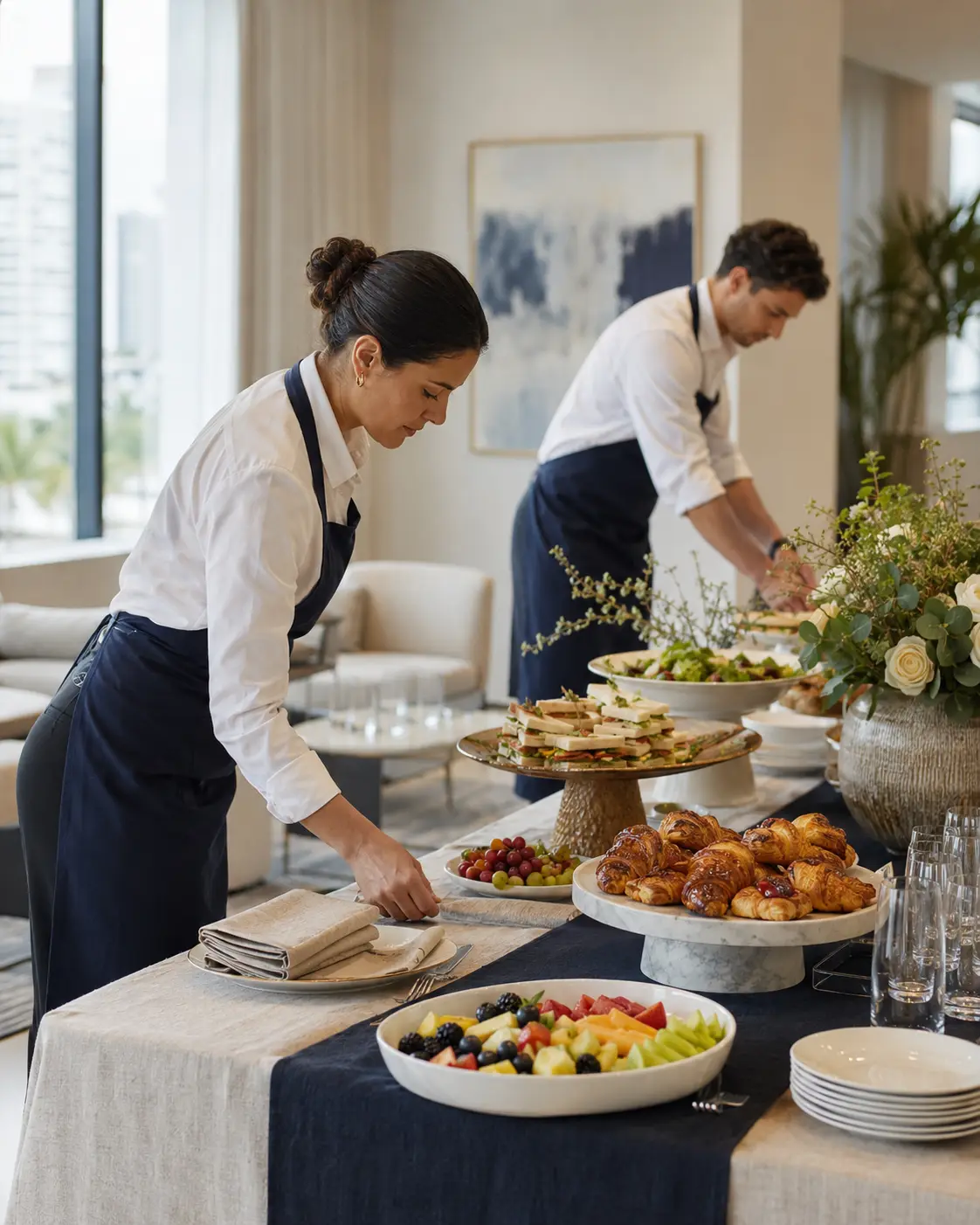Corporate catering presentation by The Palms Catering