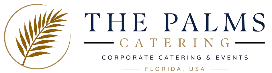 The Palms Catering horizontal logo